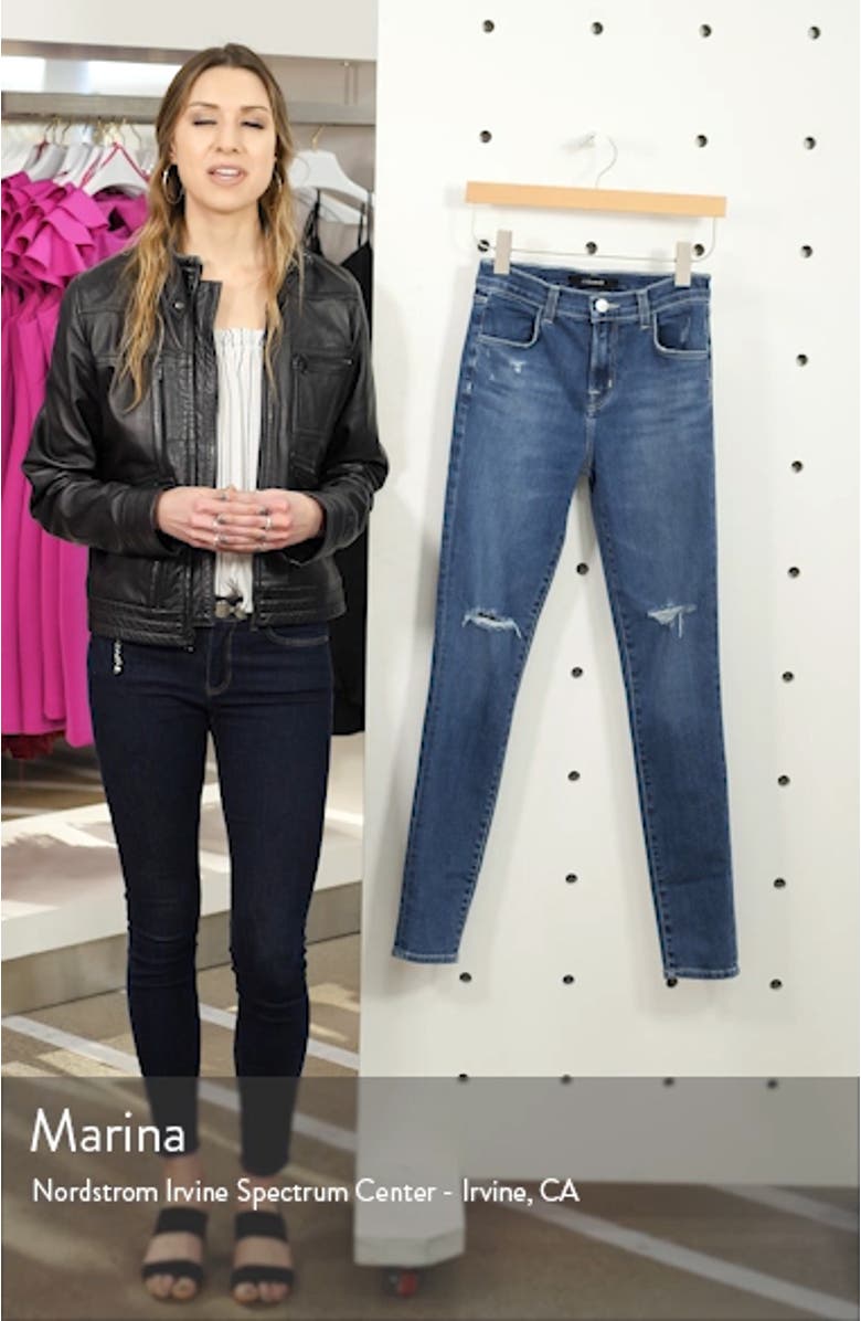 Maria High Waist Skinny Jeans, sales video thumbnail