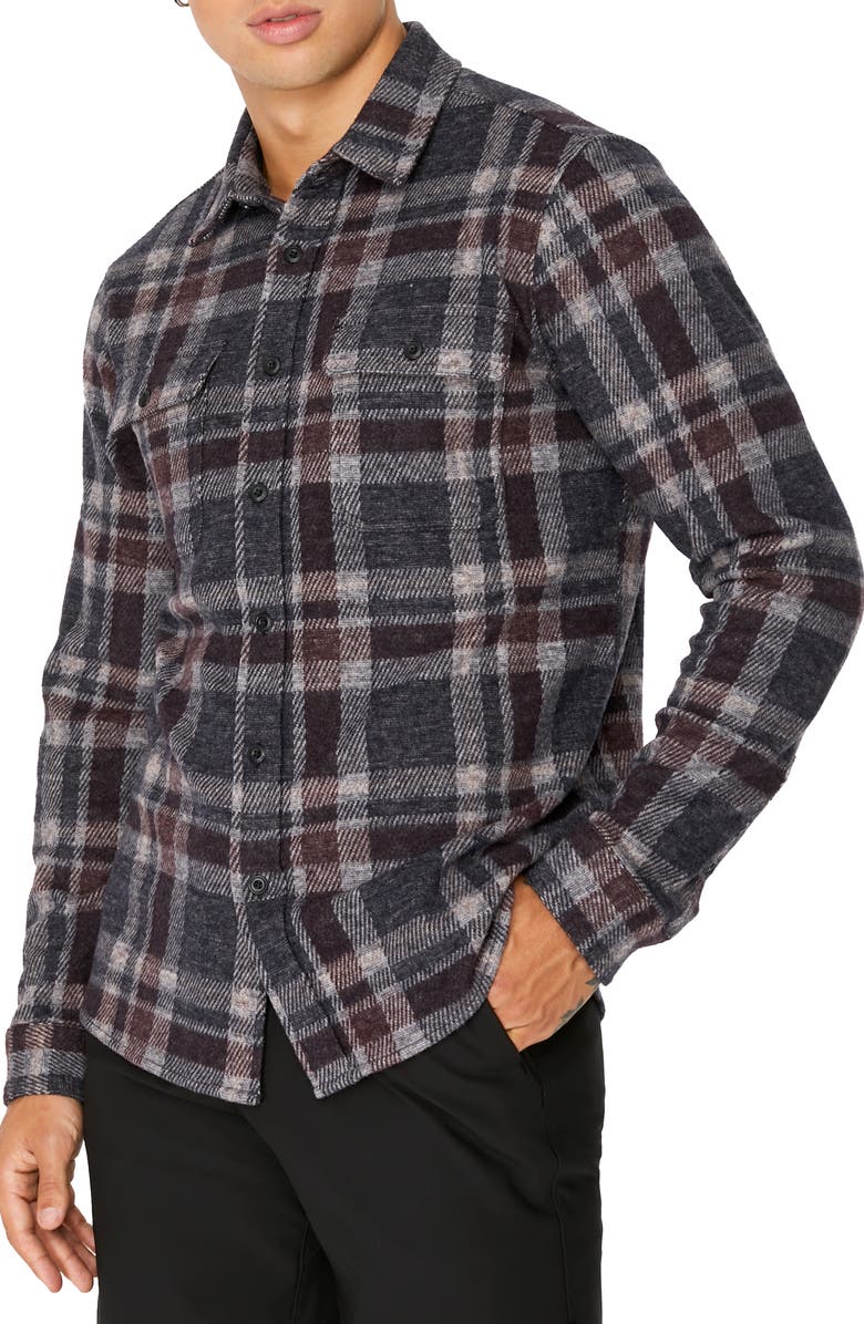7 Diamonds Generations Plaid Button-Up Shirt, Alternate, color,