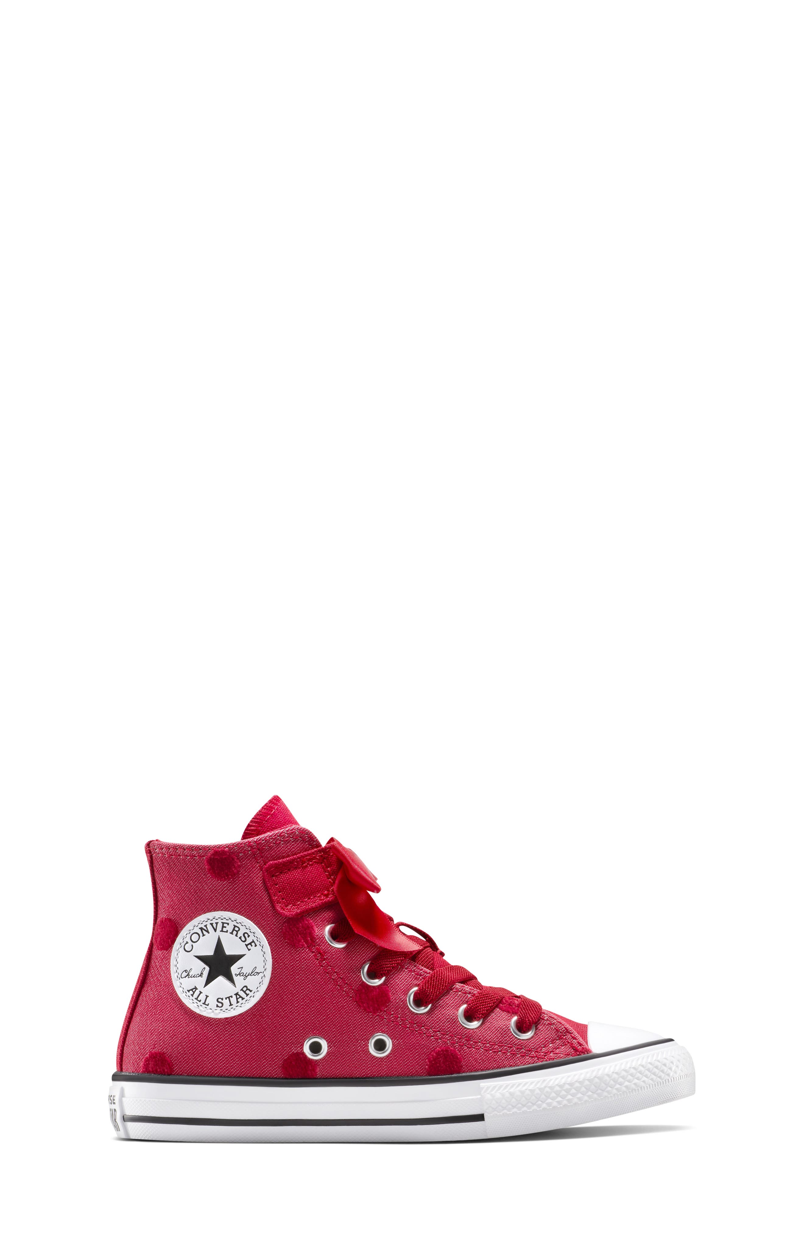 Converse Kids' Chuck Taylor All Star Bow Easy On Canvas High Top Sneaker, Alternate, color, Days Ahead/ White/ Days Ahead