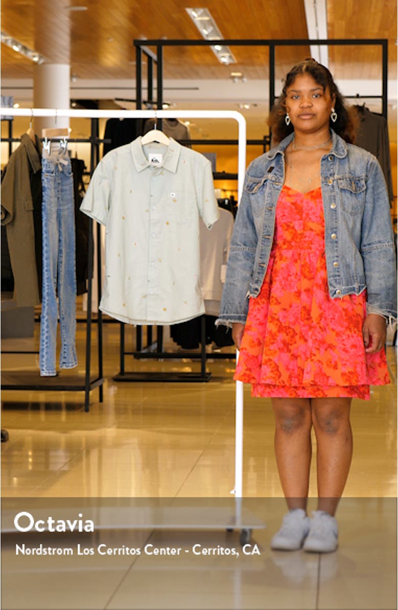 Kids' Apero Classic Short Sleeve Woven Shirt, sales video thumbnail