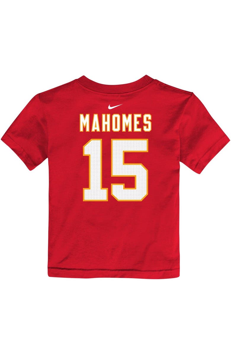 Nike Toddler Nike Patrick Mahomes Red Kansas City Chiefs Player Name & Number T-Shirt, Alternate, color, Red