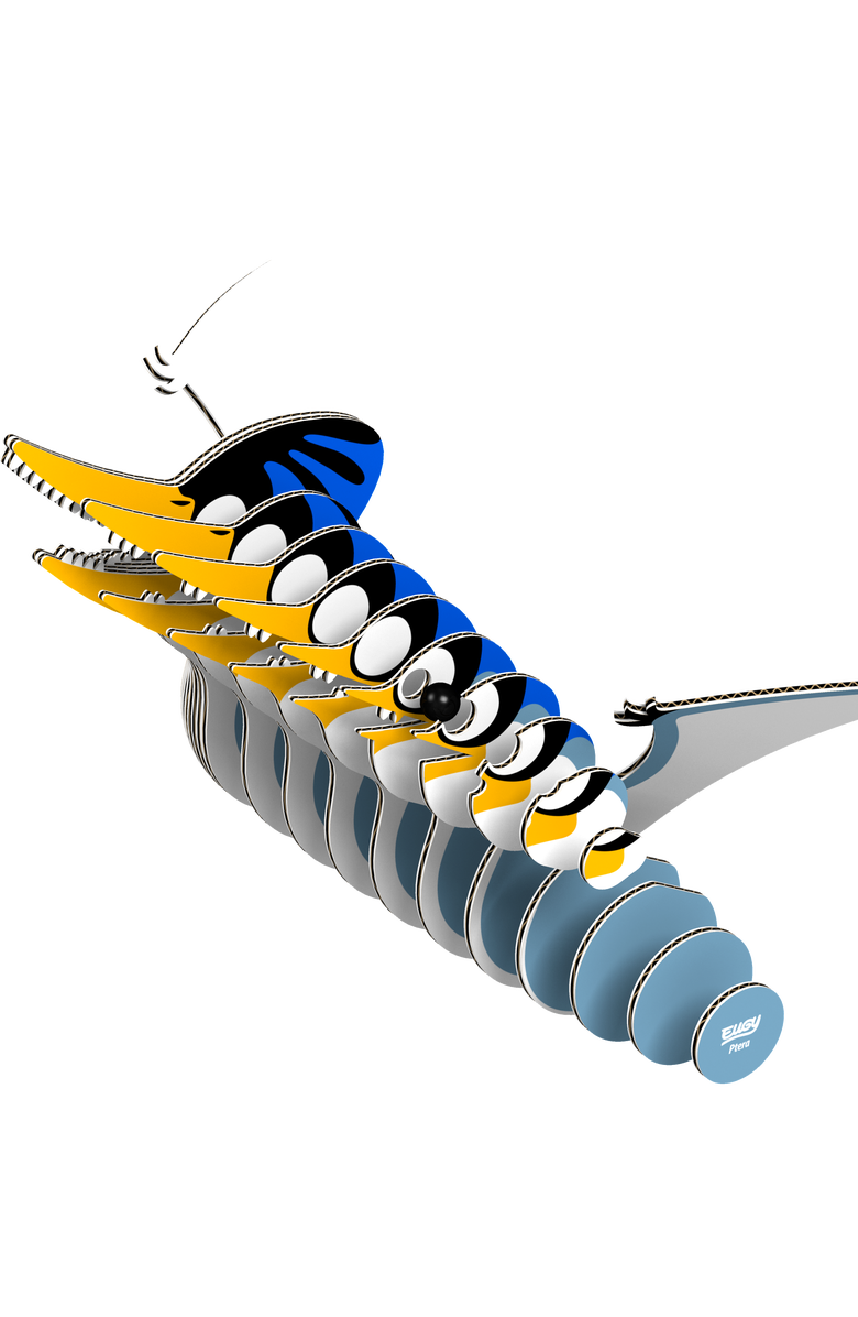 Eugy Puzzles Ptero 3D Puzzle, Alternate, color, NO COLOR