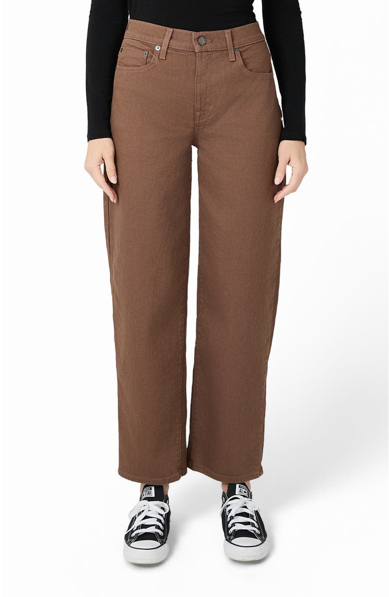 MOD/AM Daisy Barrel Jeans, Alternate, color, Mousse