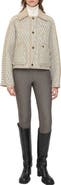 Burberry Cropped Quilted Nylon Floriston Jacket