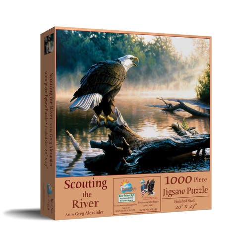 Scouting the River 1000 piece Jigsaw Puzzle for Adults