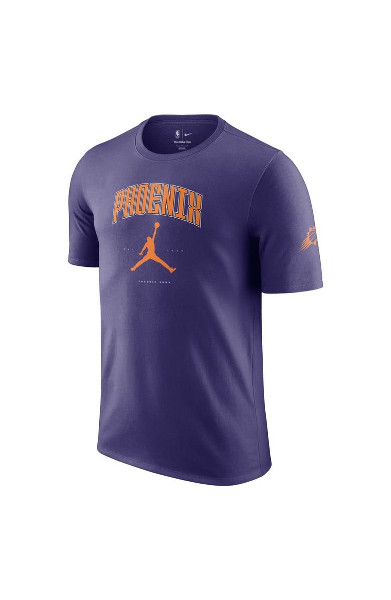 Jordan Brand Unisex Jordan Brand Purple Phoenix Suns Essential Cities T-Shirt, Alternate, color, Purple