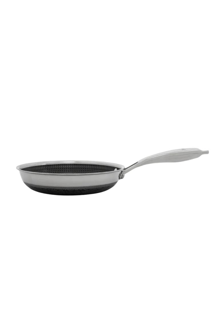 Tri-Clad SS Hybrid 8" Frying Pan, Alternate, color, Black/SS