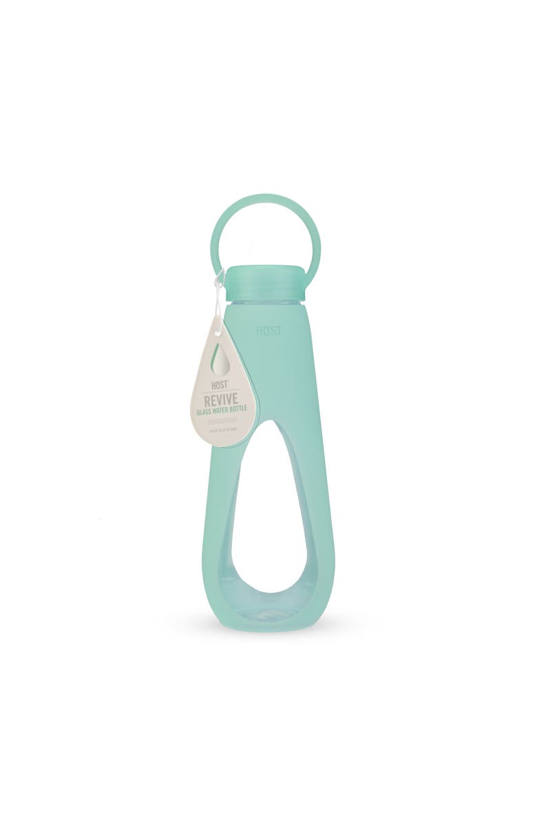 HOST REVIVE Glass Water Bottle, Alternate, color, Mint