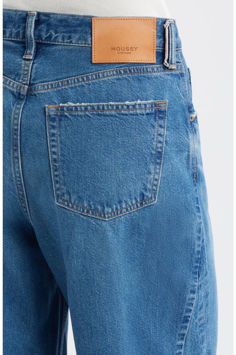 Atlanta Twisted Seam Wide Leg Jeans, Alternate, color, BLUE