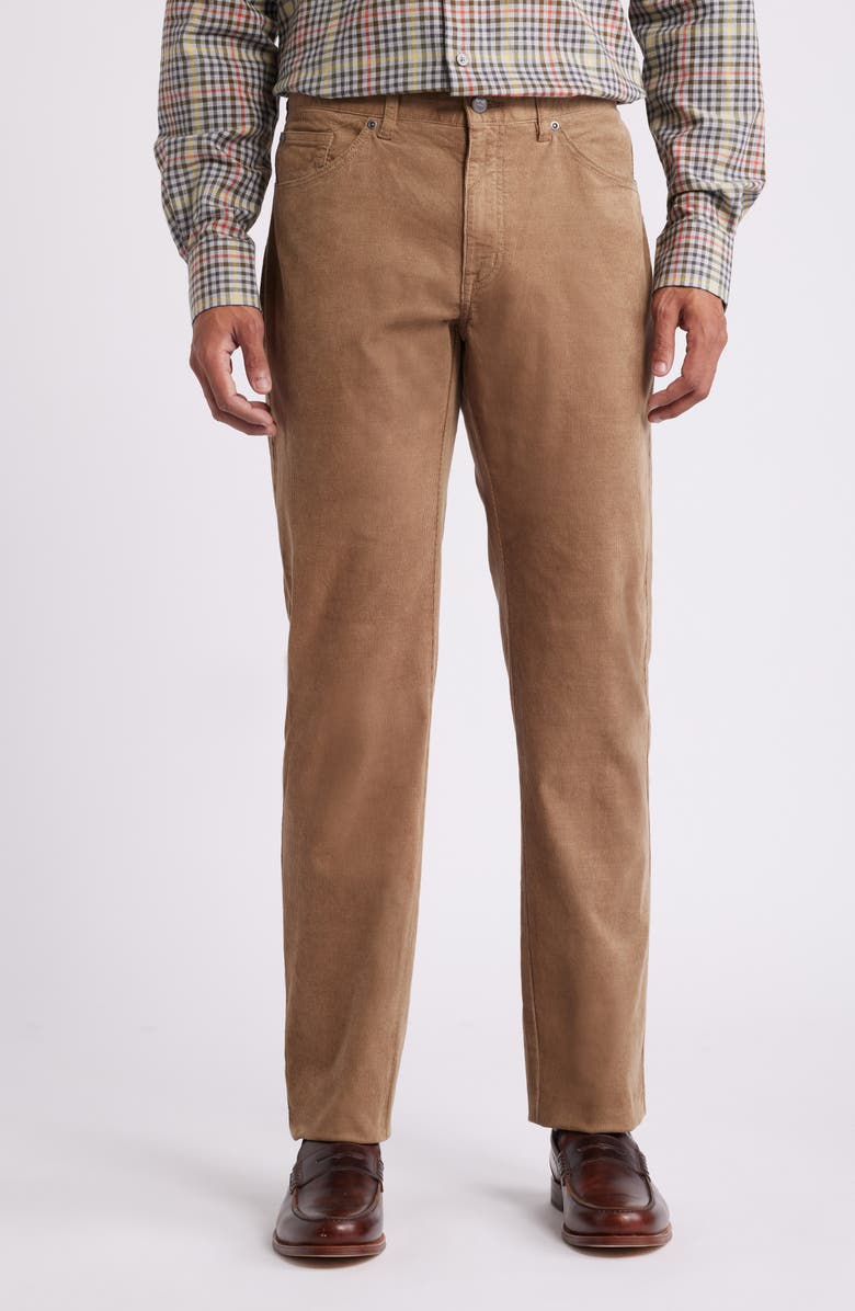 Peter Millar Superior Soft Stretch Corduroy Pants, Main, color, 