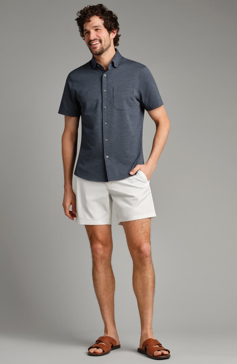 Rhone Nomad 7-Inch Tech Chino Shorts, Alternate, color, White Onyx