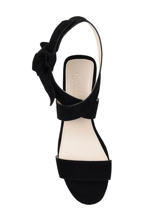 Journee Collection Journee Signature Hether Sandal In Black Suede