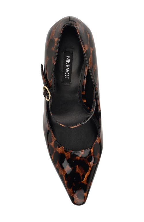 Nine West Sista Mary Jane Pump In Animal Print