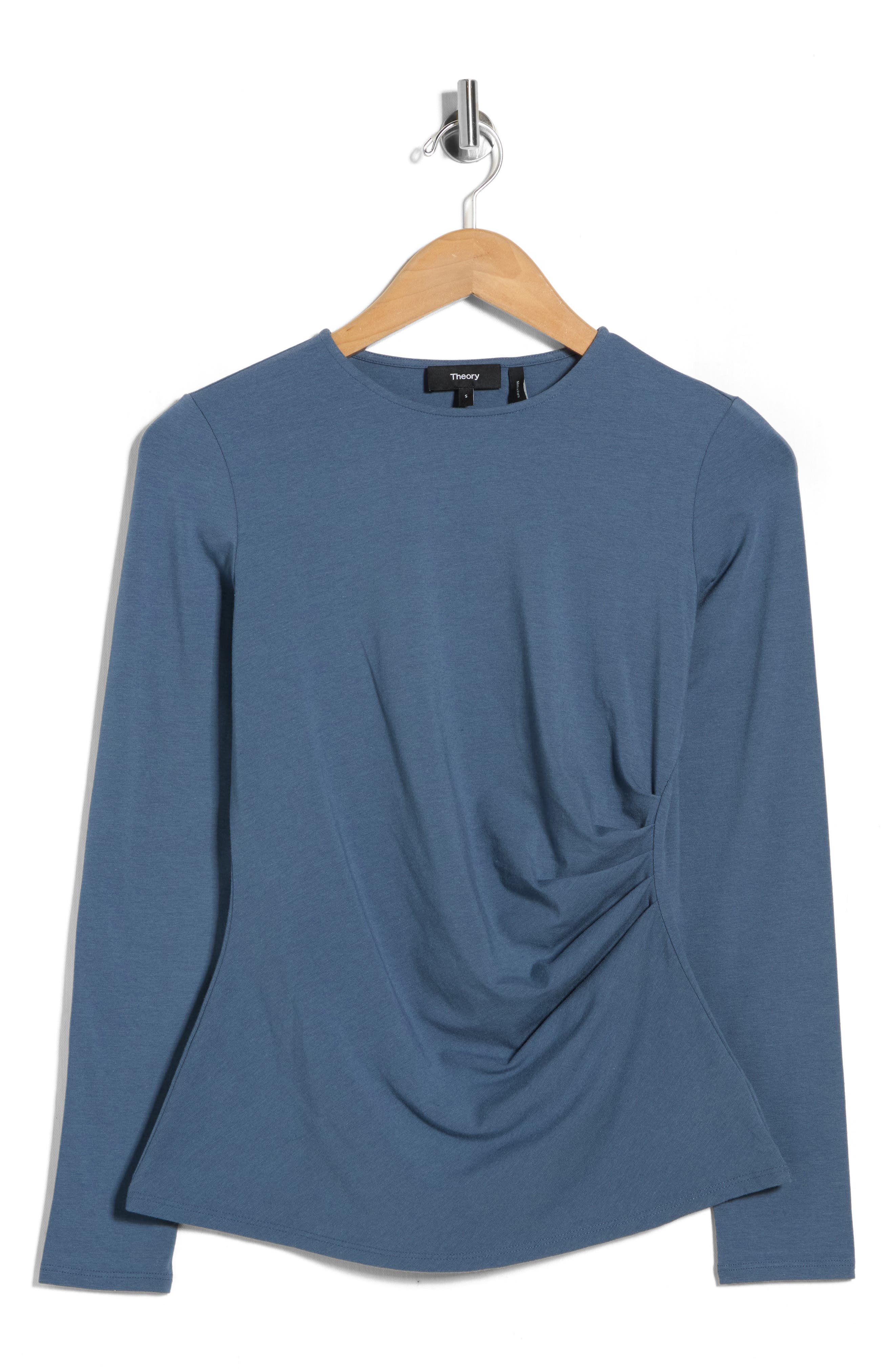 Theory Mirinz Ruched T-Shirt