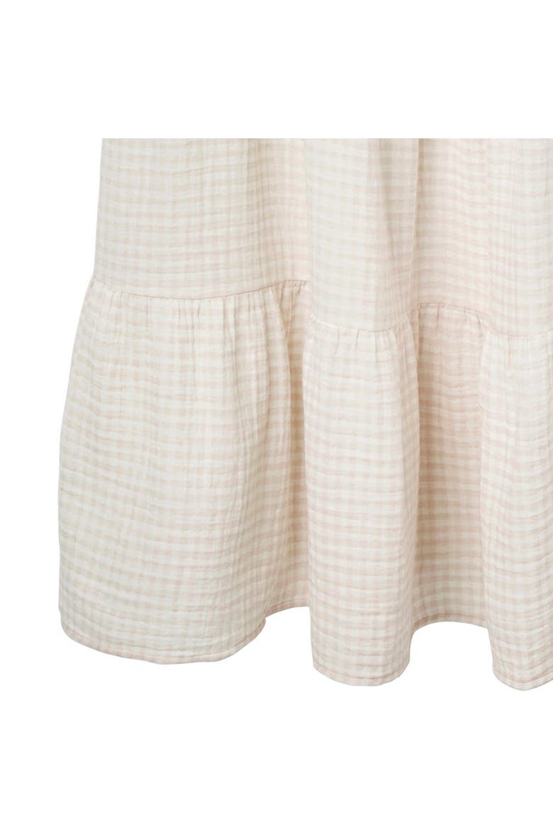 Mommy & Me Sun Dress, Alternate, color, Tan Gingham