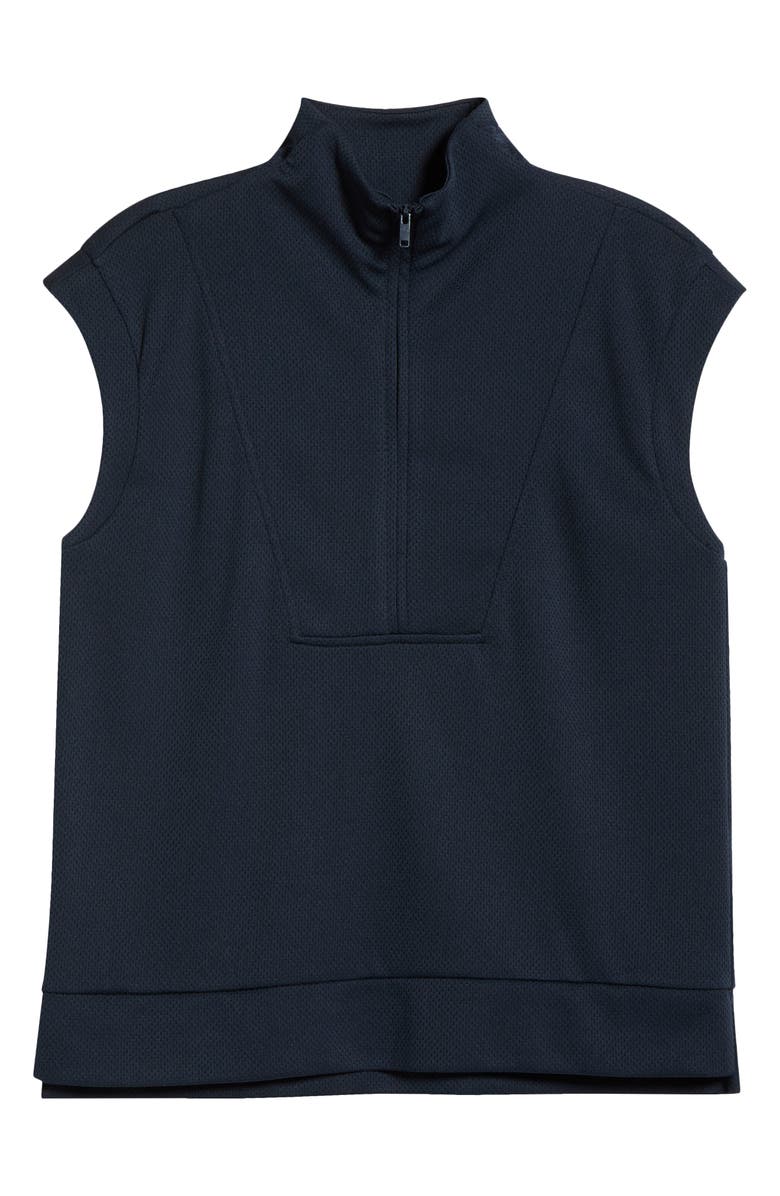 Zella Sleeveless Mesh Top, Main, color, Navy Sapphire