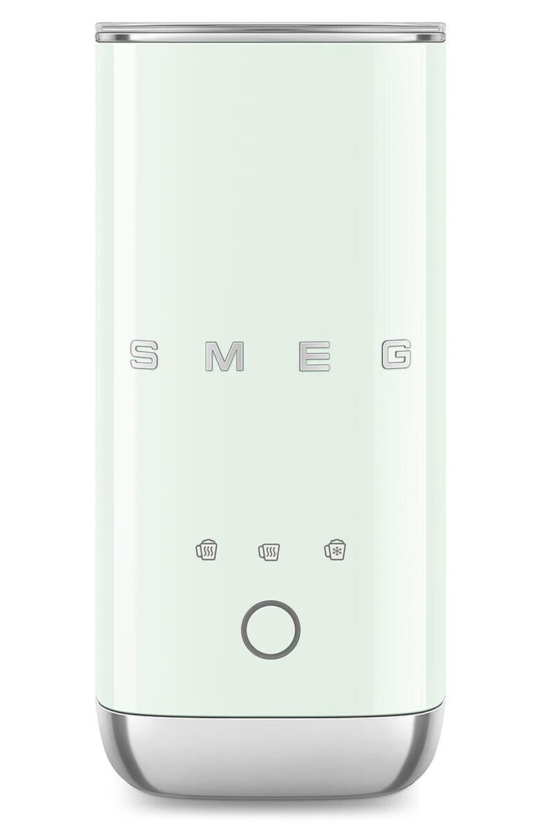 smeg Mini Milk Frother, Main, color, Pastel Green