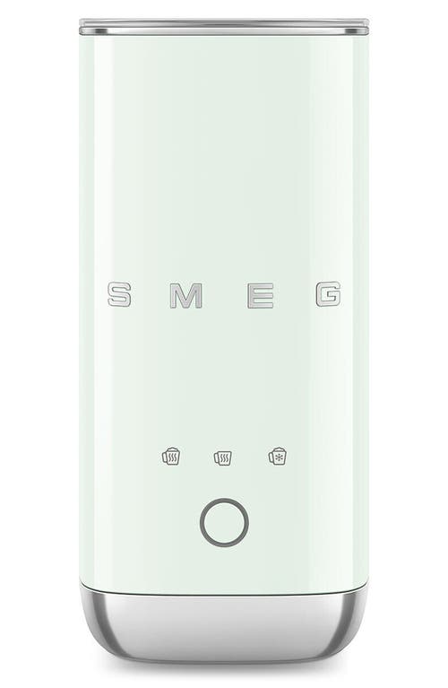 Smeg Mini Milk Frother In Green