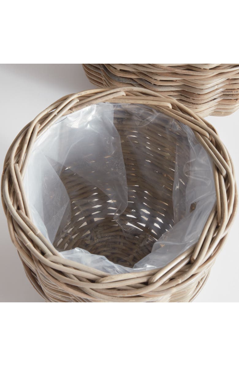 Napa Home & Garden Arlette Basket Planters Set of 3, Alternate, color, Brown