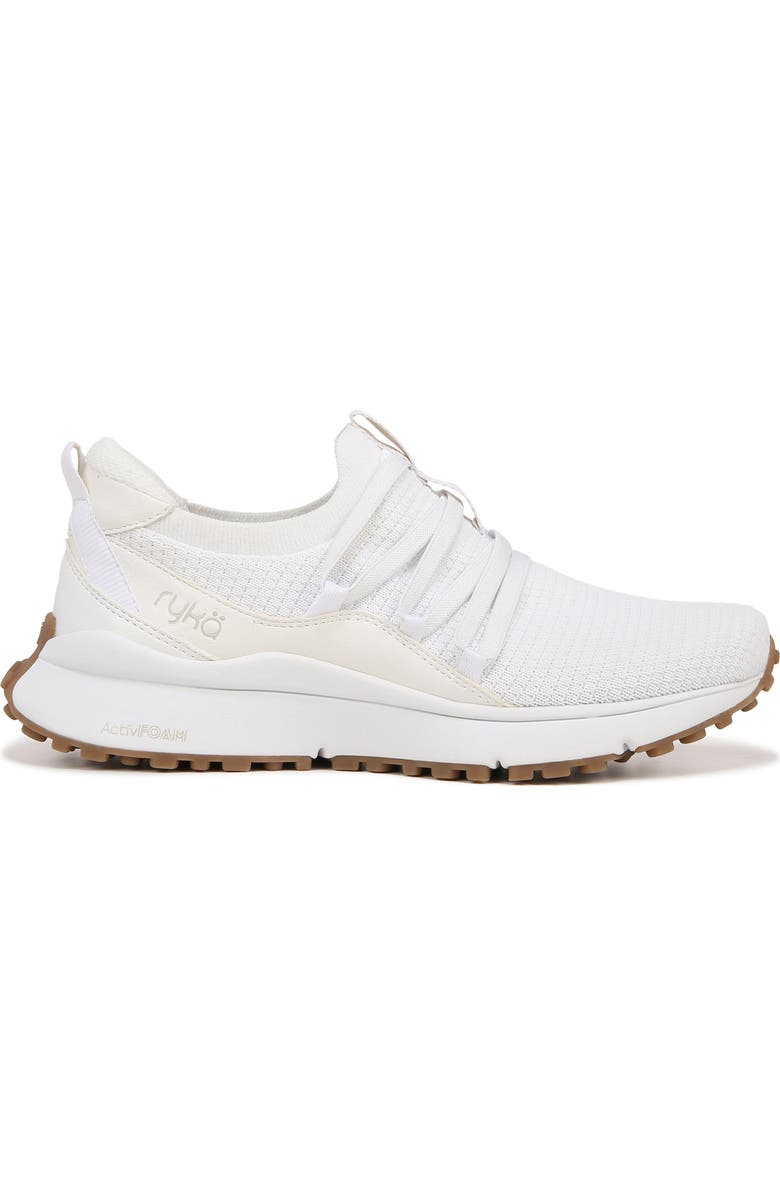 Rykä Jumpstart Lace Slip-On Sneaker, Alternate, color, White