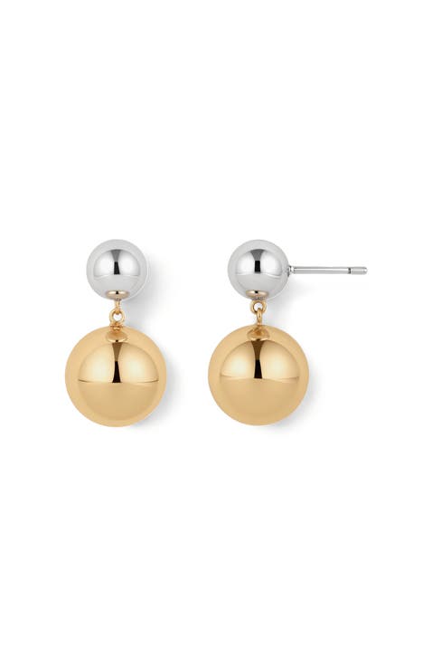 Sol Drop Stud Earrings