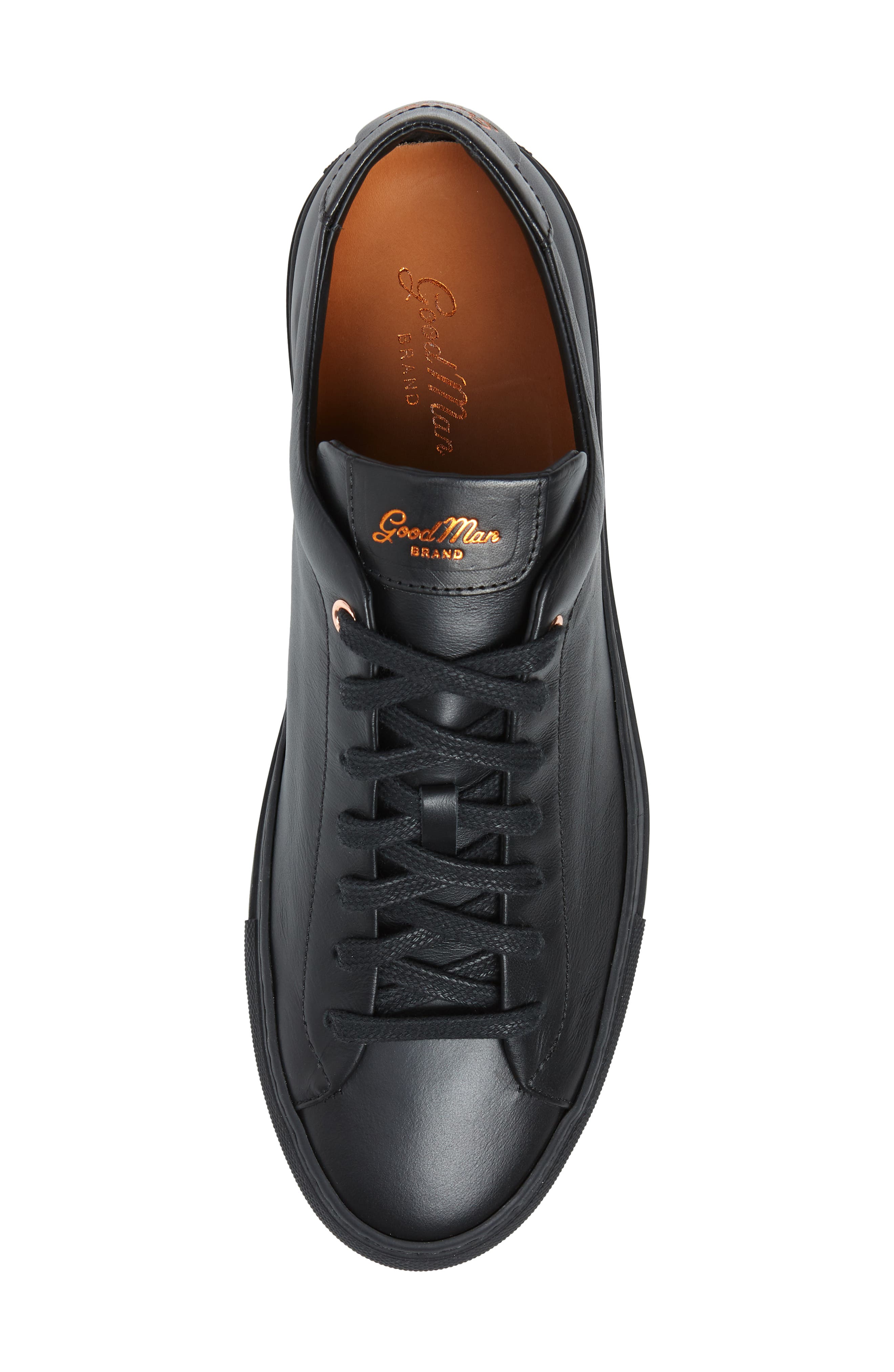 Edge Sneaker, Alternate, color, BLACK / BLACK