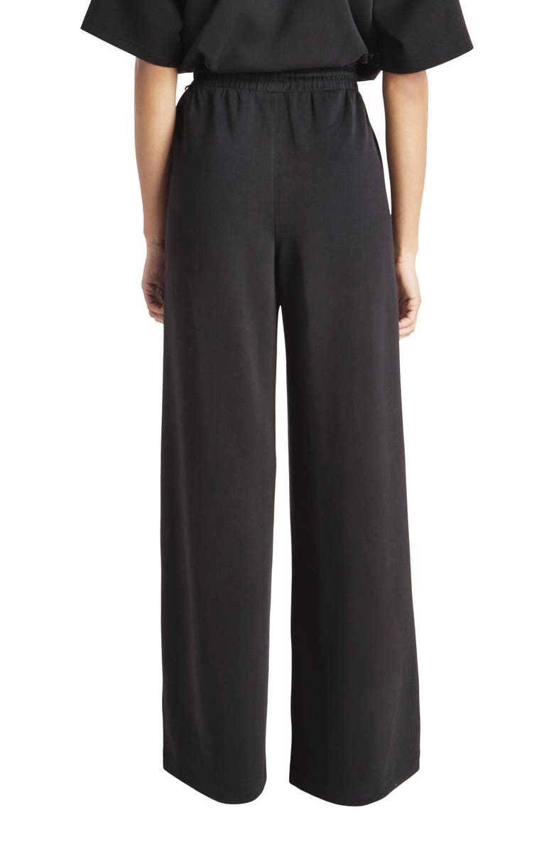 Splendid x @cellajaneblog Scuba Knit Wide Leg Pants, Alternate, color, 