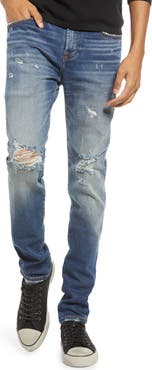 Cult of Individuality Punk Men's Ripped Super Skinny Jeans