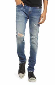 Cult of Individuality Punk Men's Ripped Super Skinny Jeans