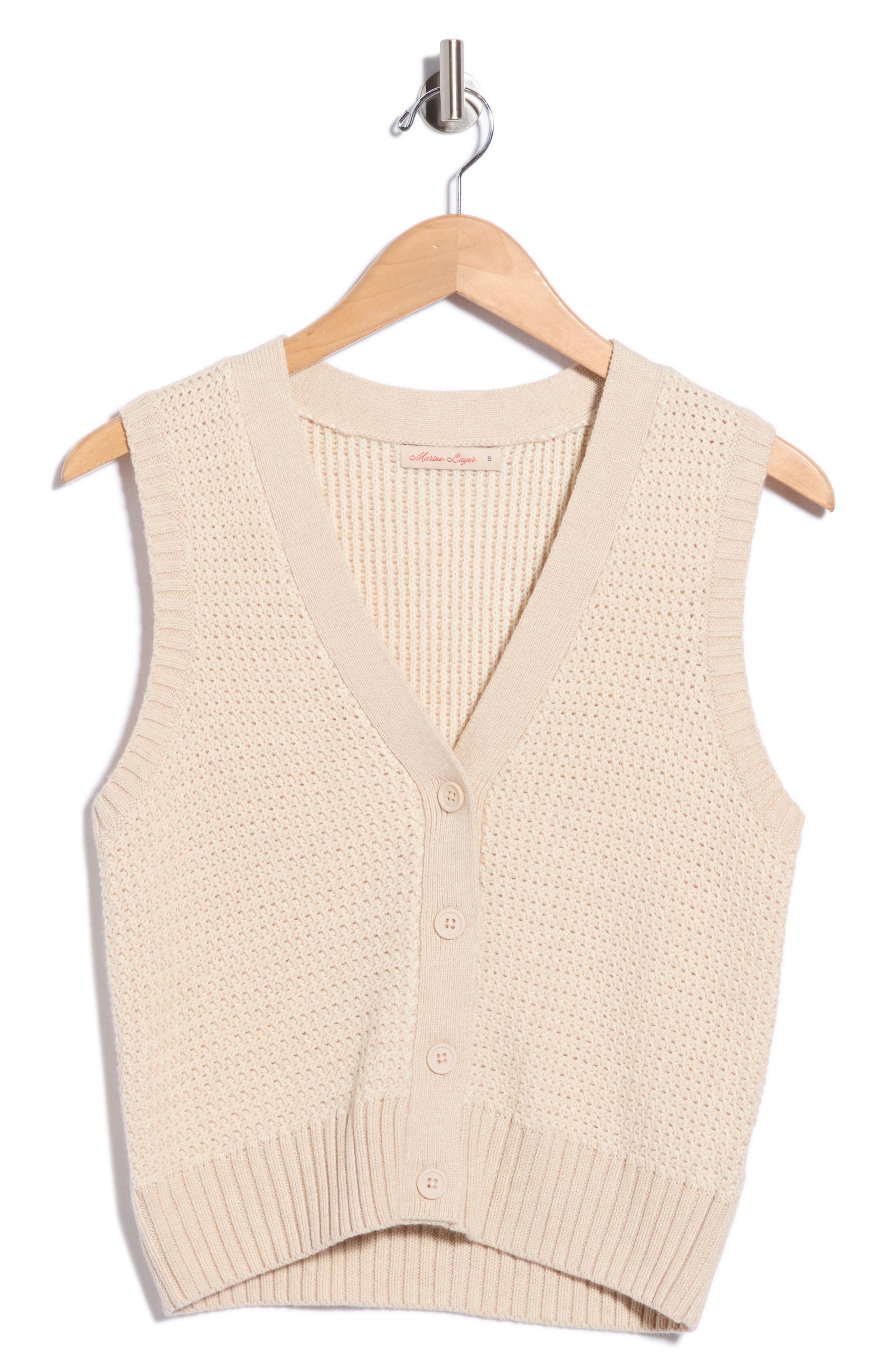 Robin Open Knit Sweater Vest