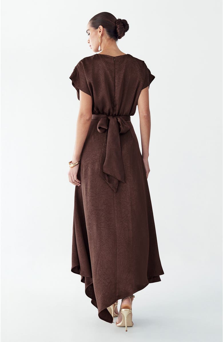 WILLA Veronica Dress, Alternate, color, Chocolate