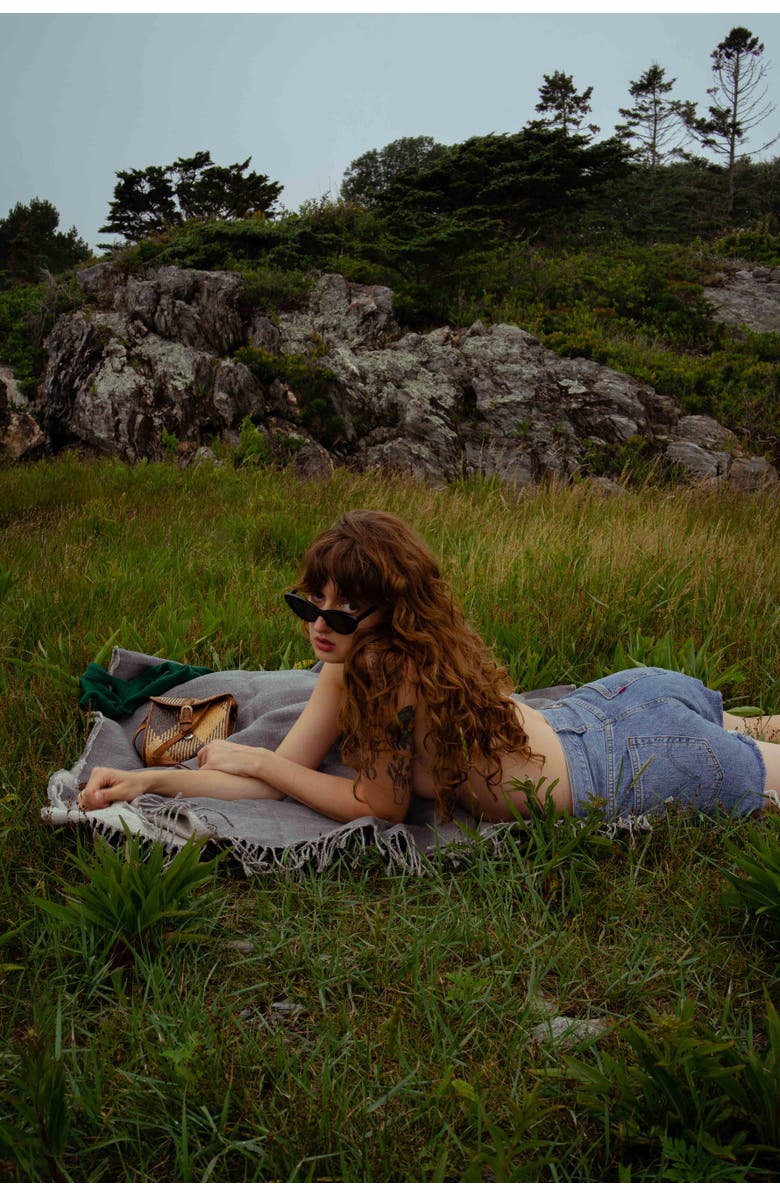 Evangeline Reversible Throws, Alternate, color, Granite/Natural