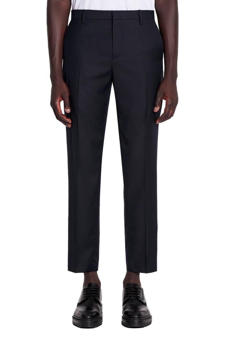 Lanvin Cigarette Trousers, Alternate, color, Navy Blue