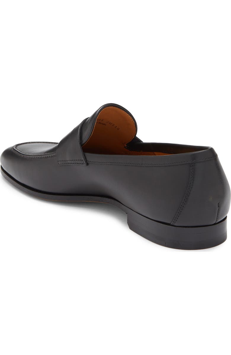 Magnanni Diezma Penny Loafer, Alternate, color, Black