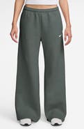 Nike Studio Fleece Wide Leg Sweatpants