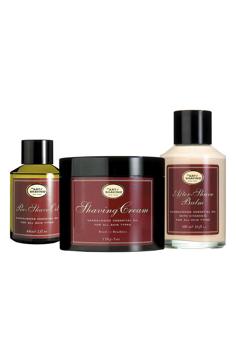The Art of Shaving <sup>®</sup> 'The 4 Elements of the Perfect Shave<sup>®</sup> - Sandalwood' Kit, Main, color,