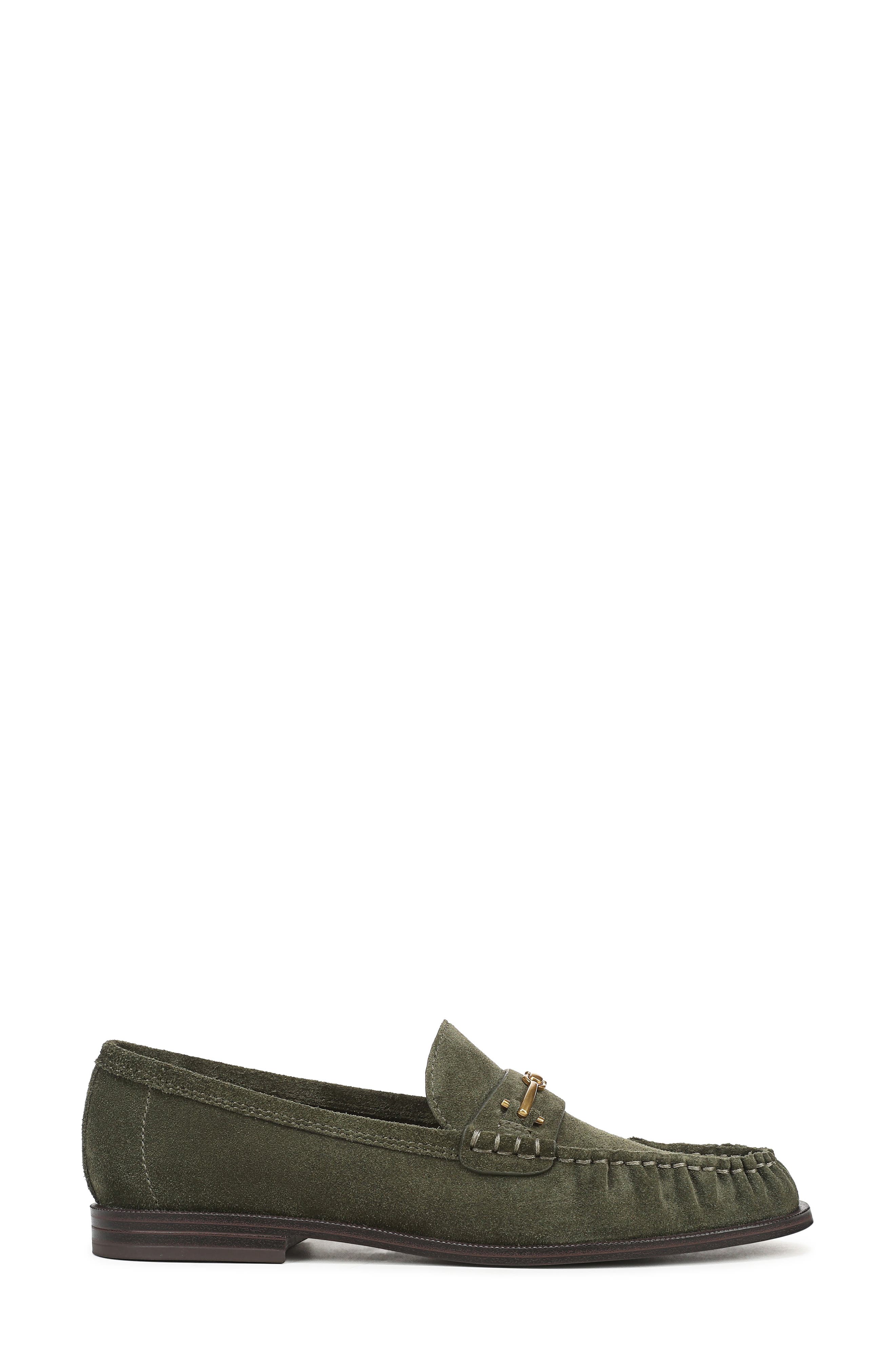 Sylvie Loafer, Alternate, color, OLIVE MILLI
