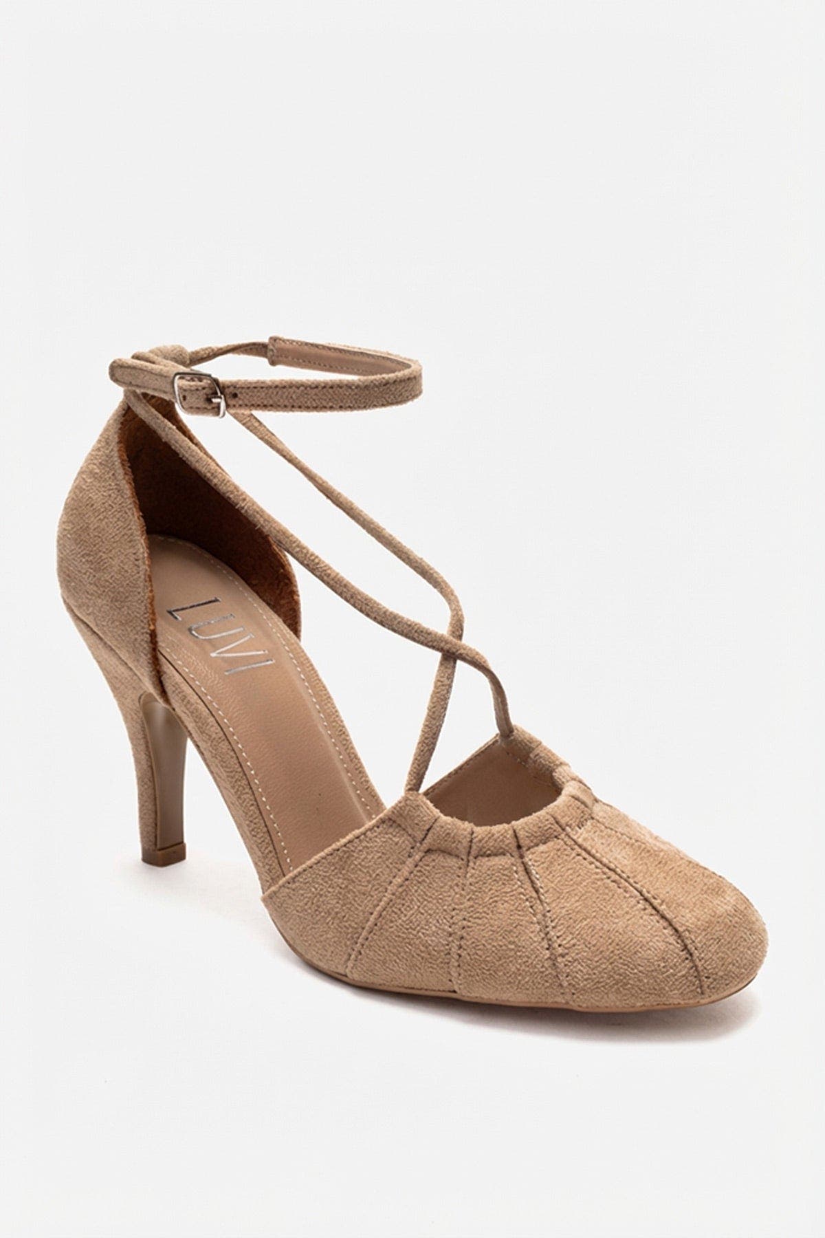 Beige Suede