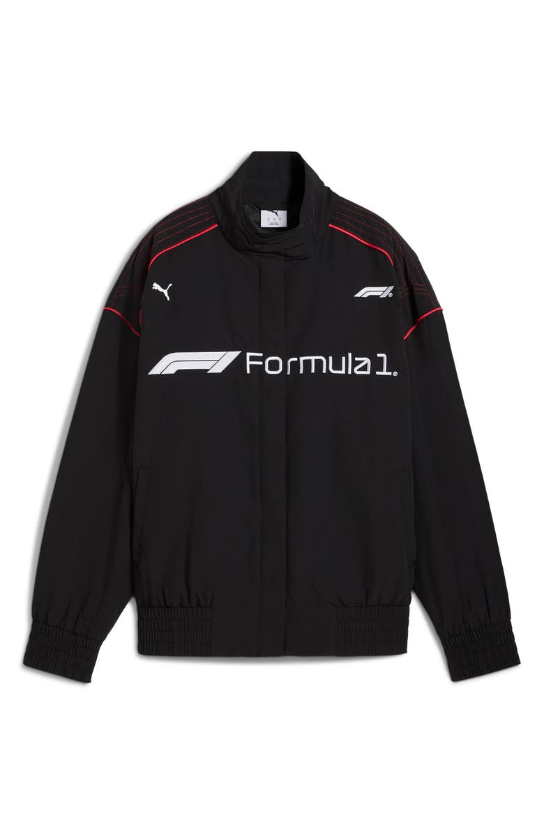 PUMA F1 Lifestyle Racing Jacket, Alternate, color, Puma Black