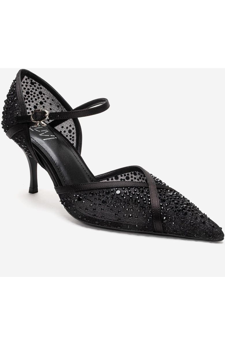 Prologue Shoes Rachel Embellished Stiletto Pump, Alternate, color, Black