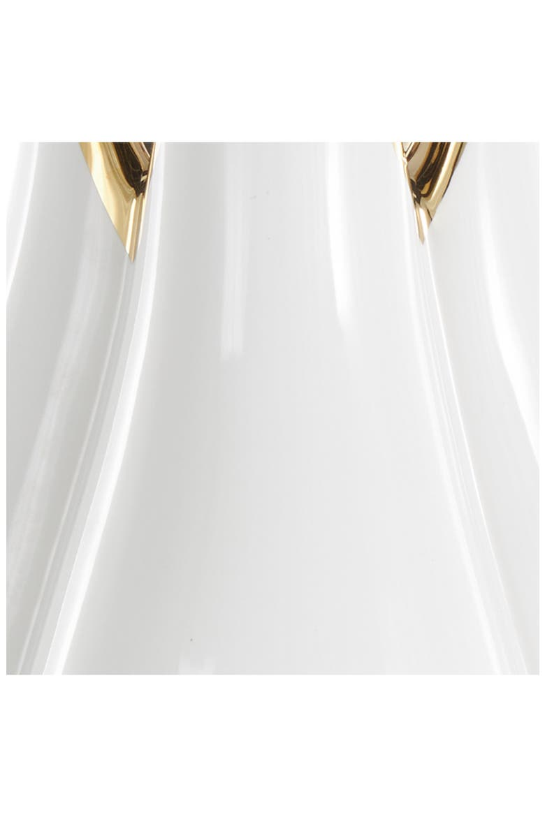 Ceramic Flower Vase, Alternate, color, WHITE