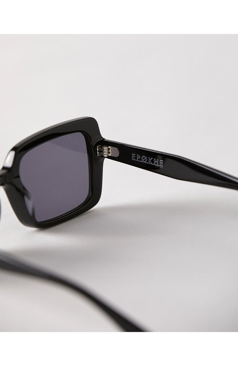 Epokhe Lou Sunglasses, Alternate, color, Black