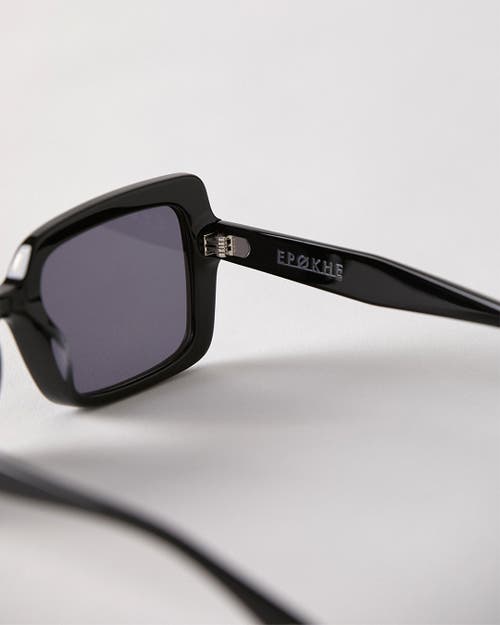 Epokhe Lou Sunglasses In Black