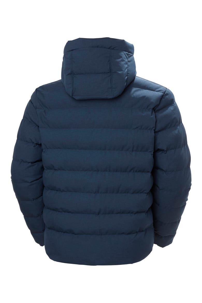 Alby Water Repellent Puffer Jacket, Alternate, color, NAVY MELANGE