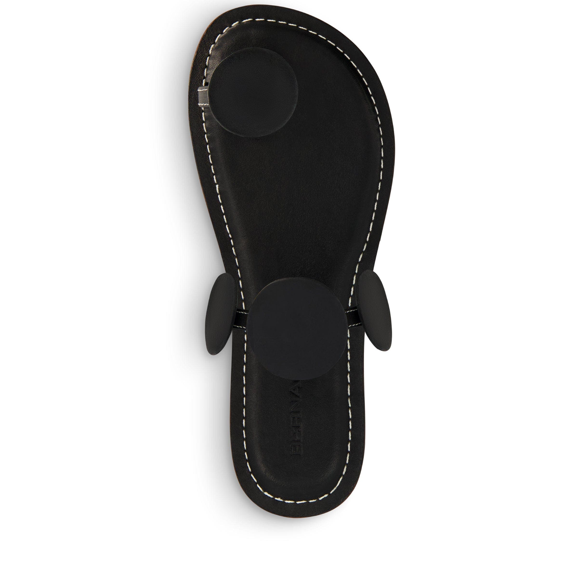 Bernardo Footwear New Moon Toe Loop Sandal, Alternate, color, Black