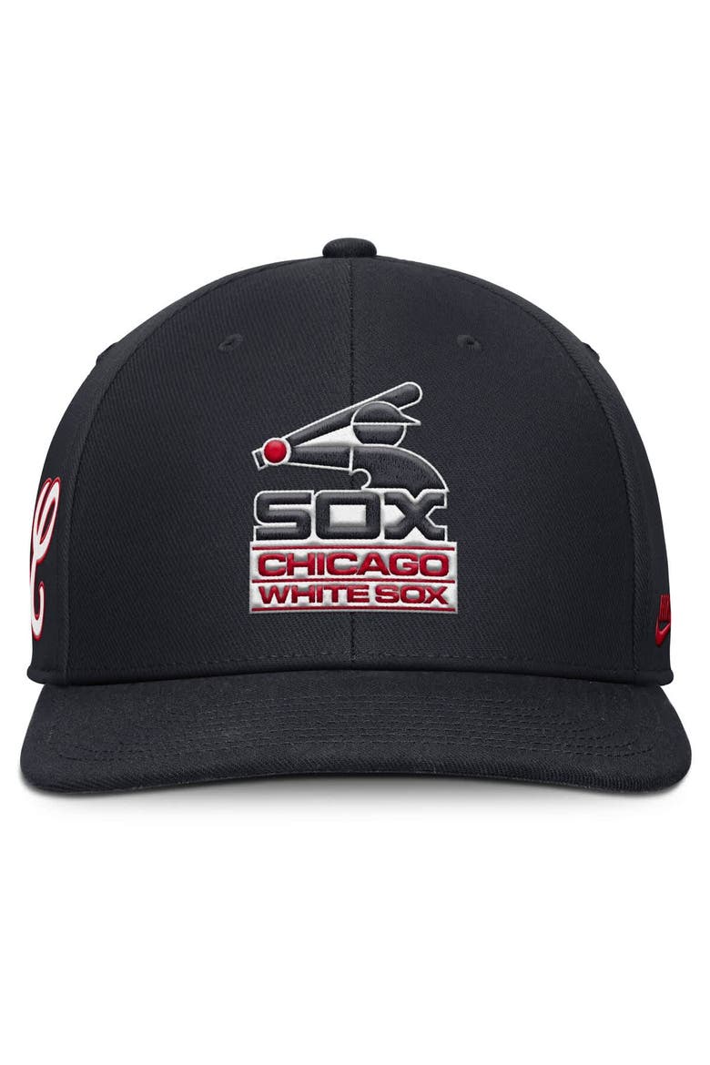 Men's Nike Navy Chicago White Sox Pro Performance Snapback Hat, Alternate, color, Navy