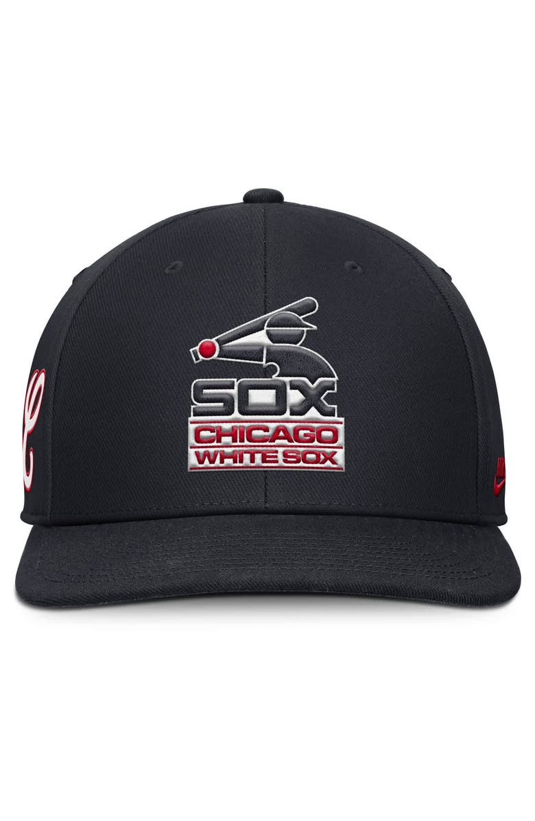 Nike Men's Nike Navy Chicago White Sox Pro Performance Snapback Hat, Alternate, color, Navy