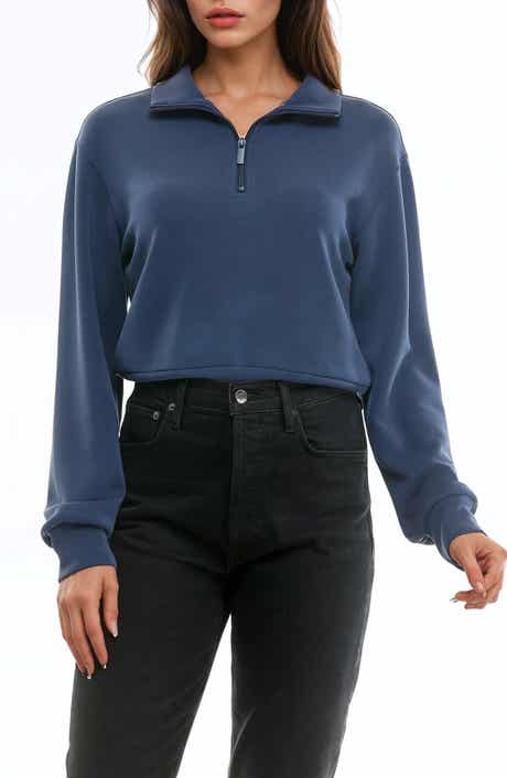 Urban Social Cloud Luxe Half Zip Sweatshirt