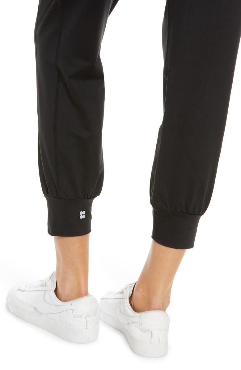 Sweaty Betty Gary Yoga Pants, Alternate, color, Black
