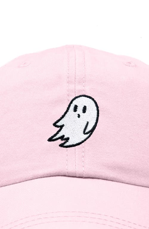 Dalix Ghost Dad Hat In Washed Pink